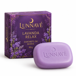 Sabonete em barra Lavanda Relax Lunnavé