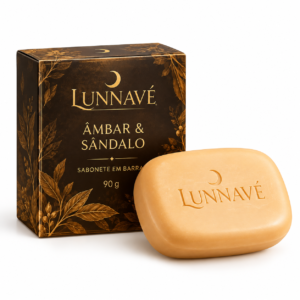 Sabonete em barra Âmbar & Sândalo Lunnavé