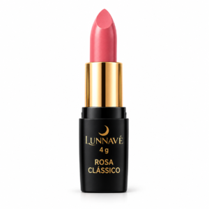 Batom Rosa Clássico Lunnavé