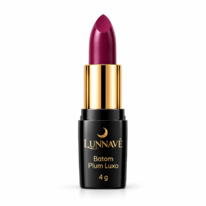 Batom Plum Luxo Lunnavé
