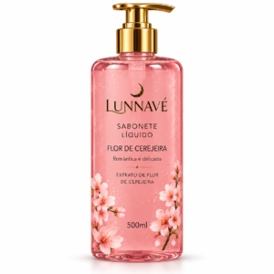 Sabonete líquido Flor de Cerejeira Lunnavé